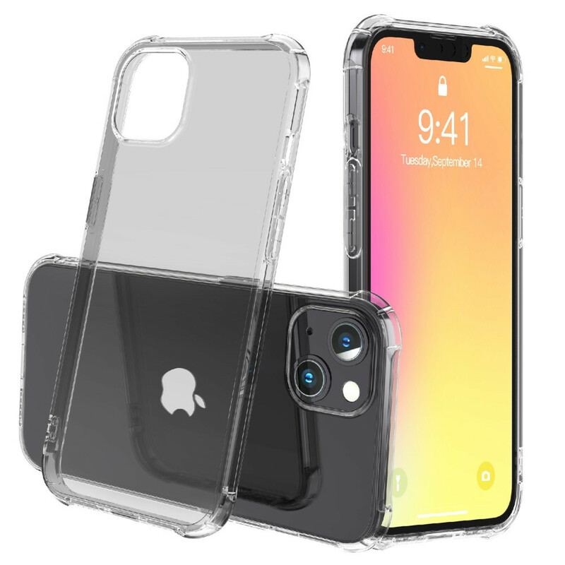 Capa Para iPhone 13 Pro Max Almofadas Protetoras Leeu Transparentes