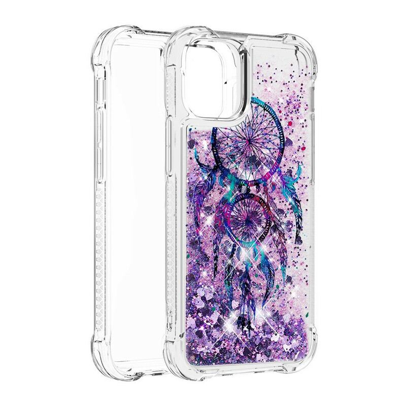 Capa Para iPhone 13 Pro Max Apanhador De Sonhos Glitter