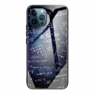 Capa Para iPhone 13 Pro Max Cálculos Matemáticos De Vidro Temperado