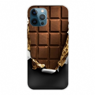 Capa Para iPhone 13 Pro Max Chocolate Flexível