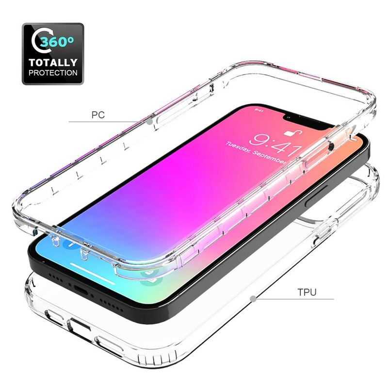 Capa Para iPhone 13 Pro Max Cor Gradiente