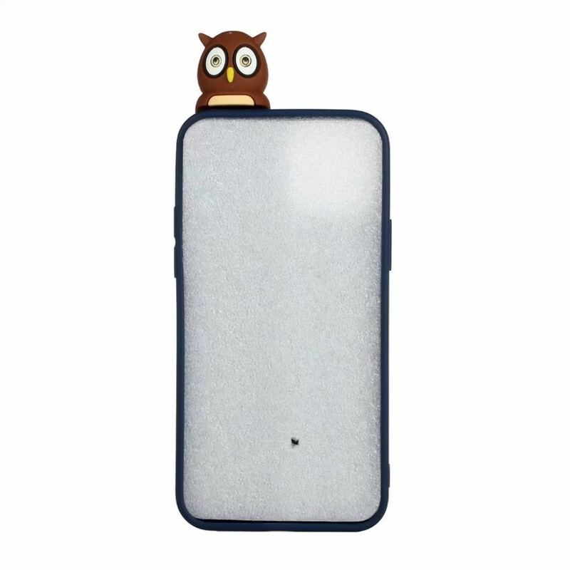 Capa Para iPhone 13 Pro Max Coruja Malvada 3d