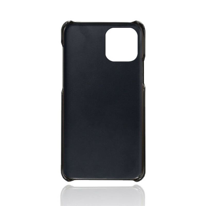 Capa Para iPhone 13 Pro Max Efeito Couro Ksq