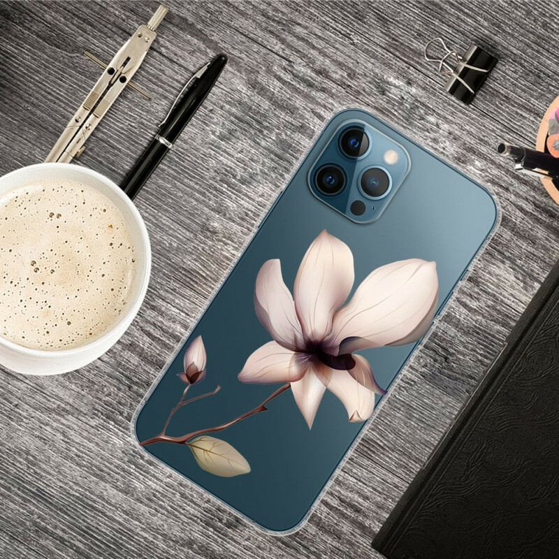 Capa Para iPhone 13 Pro Max Floral Premium