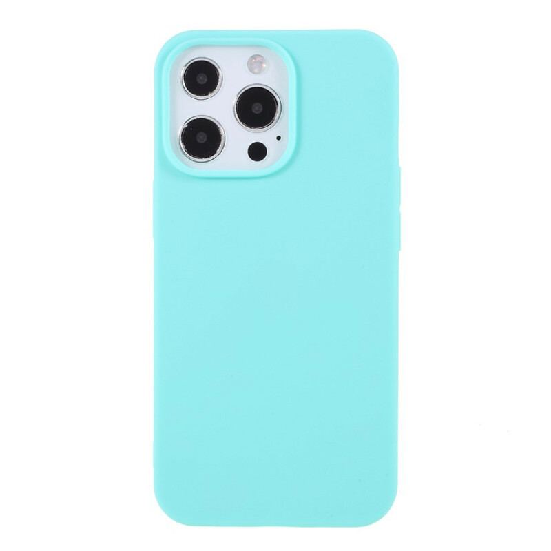 Capa Para iPhone 13 Pro Max Fosco De Silicone Flexível