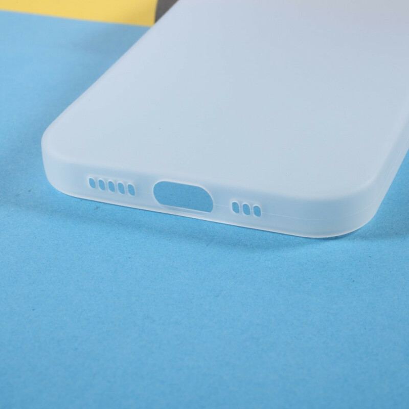 Capa Para iPhone 13 Pro Max Fosco De Silicone Flexível