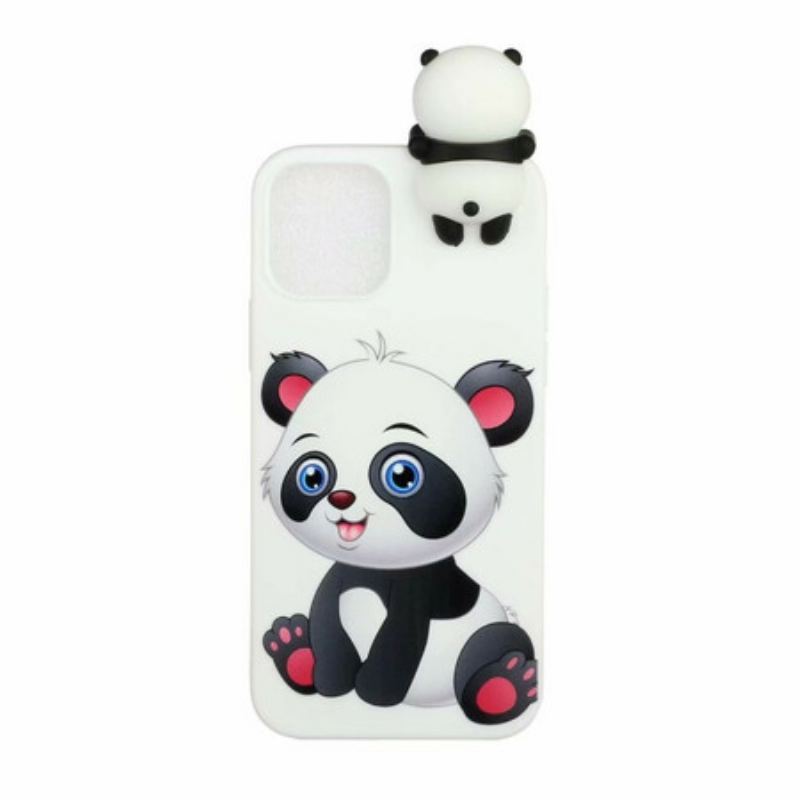 Capa Para iPhone 13 Pro Max Lindo Panda 3d