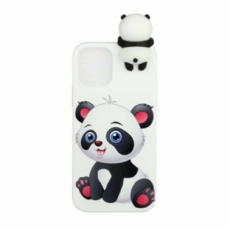 Capa Para iPhone 13 Pro Max Lindo Panda 3d