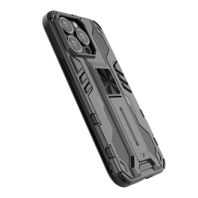 Capa Para iPhone 13 Pro Max Língua Horizontal/vertical Resistente