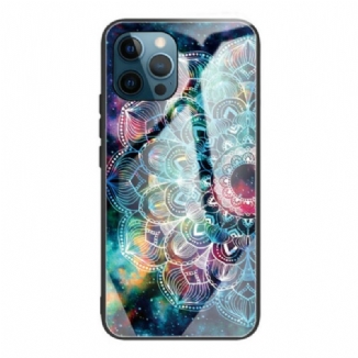 Capa Para iPhone 13 Pro Max Mandala Vidro Temperado