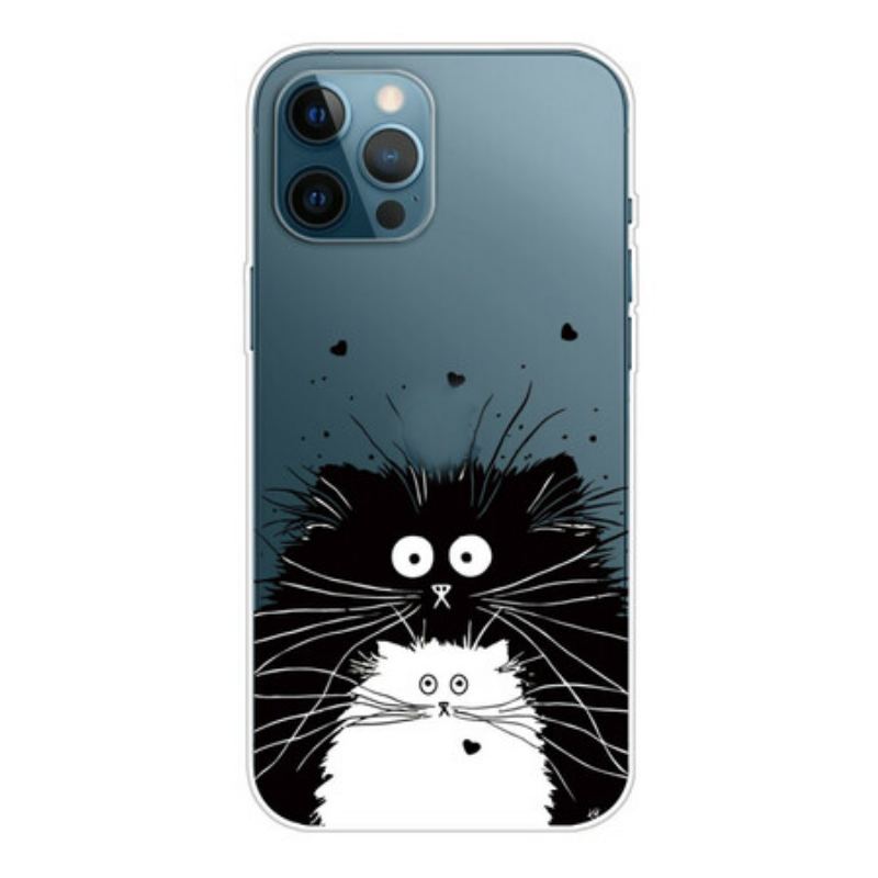 Capa Para iPhone 13 Pro Max Olha Os Gatos