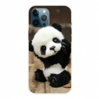 Capa Para iPhone 13 Pro Max Panda Flexível