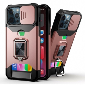 Capa Para iPhone 13 Pro Max Protetores De Lentes Multifuncionais