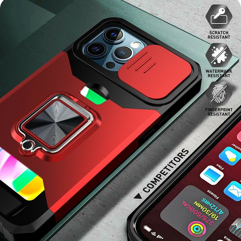 Capa Para iPhone 13 Pro Max Protetores De Lentes Multifuncionais