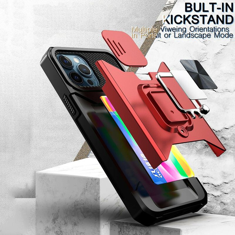 Capa Para iPhone 13 Pro Max Protetores De Lentes Multifuncionais