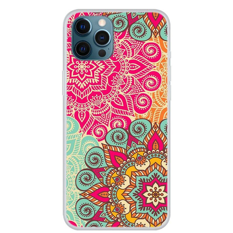 Capa Para iPhone 13 Pro Max Tendência Mandala