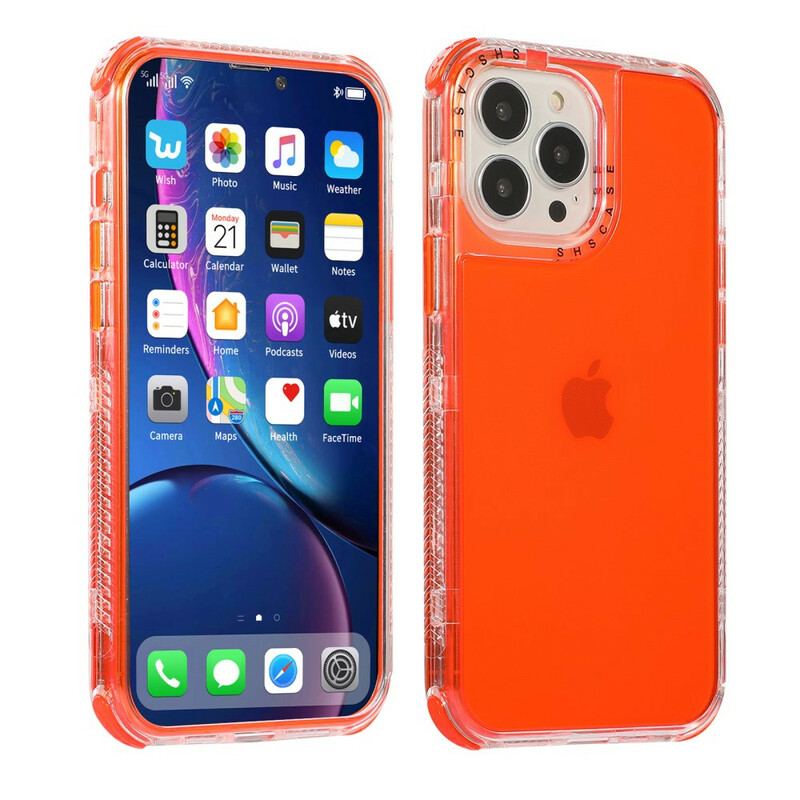 Capa Para iPhone 13 Pro Max Transparente Matizado