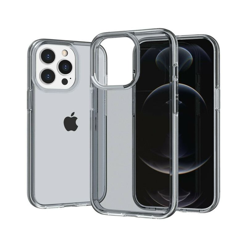 Capa Para iPhone 13 Pro Max Transparente Matizado