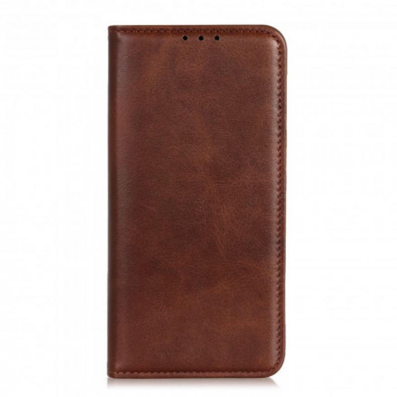 Capa De Celular Para Realme 8 / 8 Pro Flip Couro Rachado Elegância