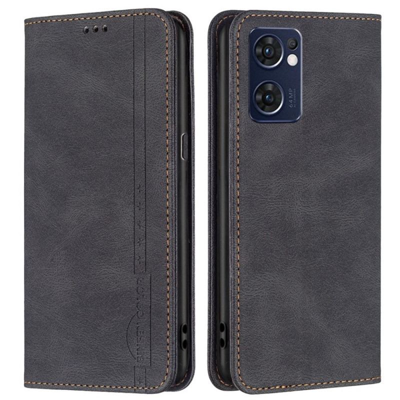 Capa De Celular Para Oppo Find X5 Lite Flip Binfen Color Clássico