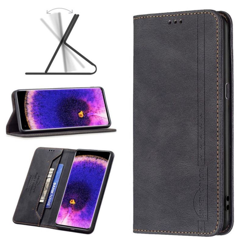 Capa De Celular Para Oppo Find X5 Lite Flip Binfen Color Clássico