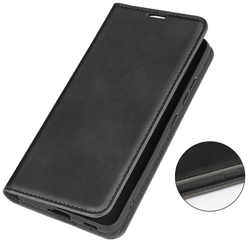 Capa De Celular Para Oppo Find X5 Lite Flip Couro Sintético Liso