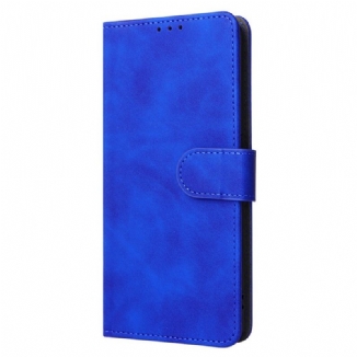 Capa De Couro Para Oppo Find X5 Lite De Cordão Alça De Efeito De Couro Liso