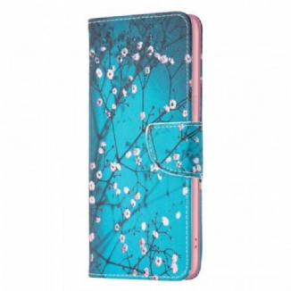 Capa De Couro Para Oppo Find X5 Lite Ramos Floridos