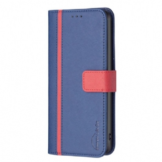 Capa De Couro Para Oppo Find X5 Lite Couro Sintético Tetxuré Binfen Color