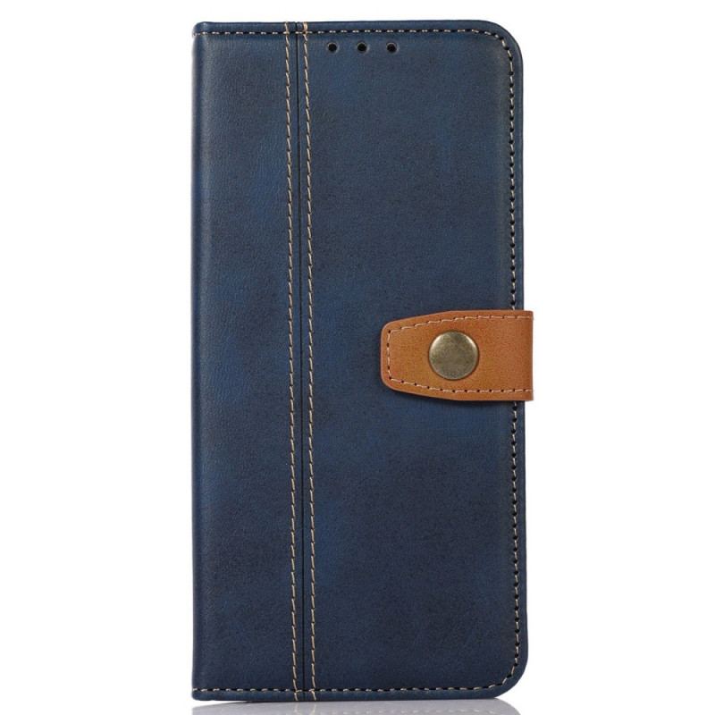 Capa Em Pele Para Oppo Find X5 Lite Membrana