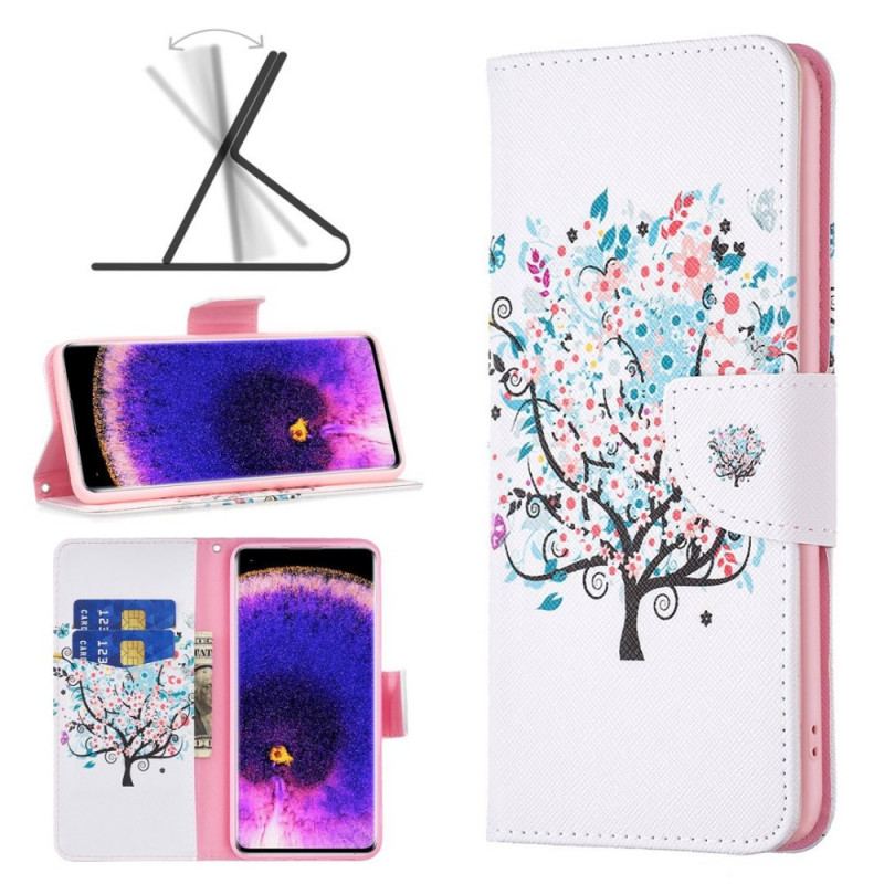 Capa Flip Para Oppo Find X5 Lite Árvore Florida