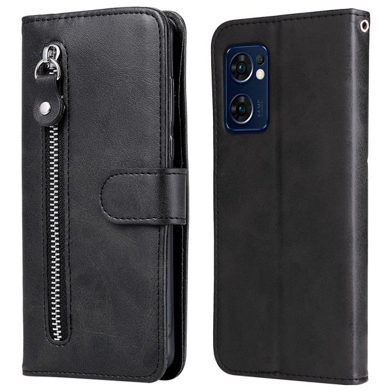 Capa Flip Para Oppo Find X5 Lite Carteira