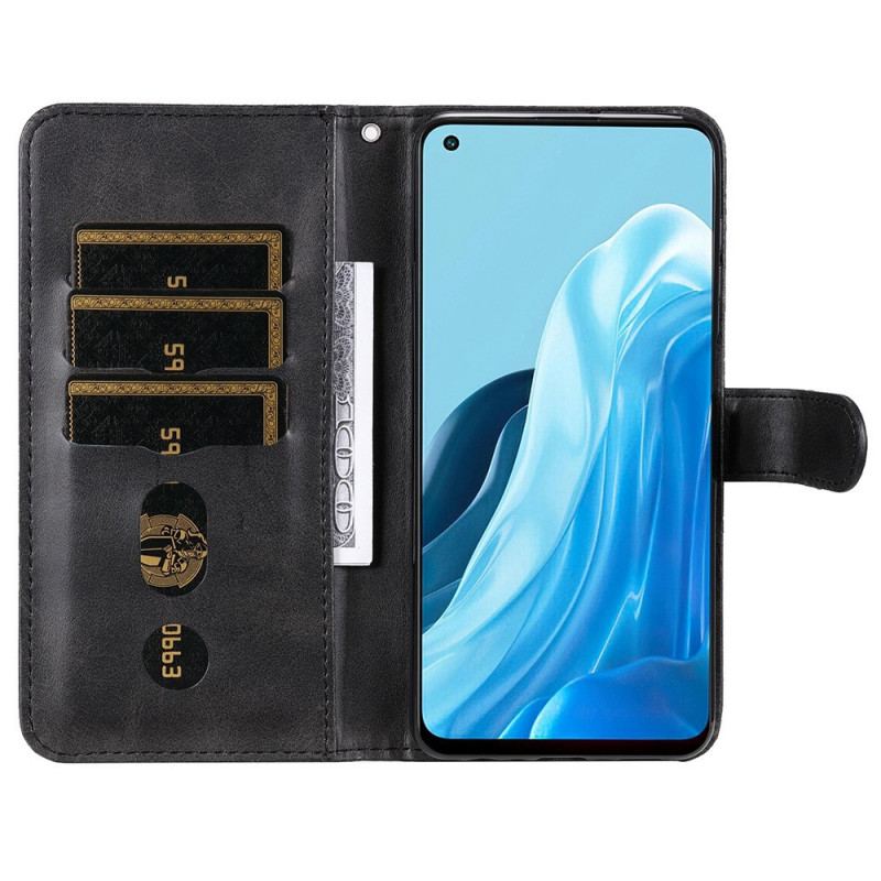 Capa Flip Para Oppo Find X5 Lite Carteira