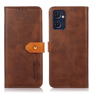 Capa Flip Para Oppo Find X5 Lite Com Alça Khazneh