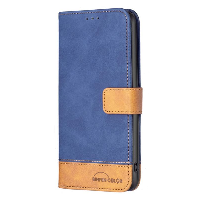 Capa Flip Para Oppo Find X5 Lite Couro Sintético De Dois Tons Binfen Color