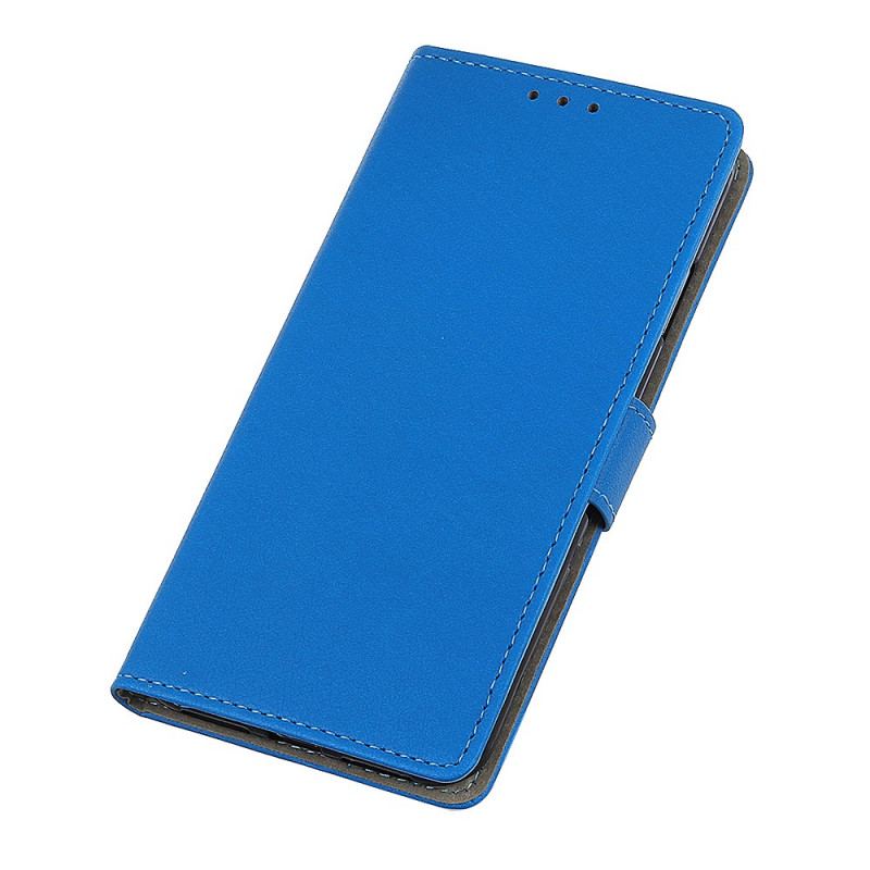 Capa Flip Para Oppo Find X5 Lite Efeito Couro Clássico