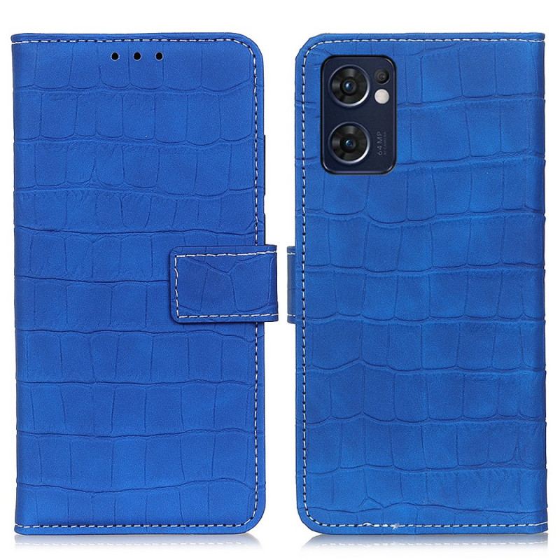 Capa Flip Para Oppo Find X5 Lite Poder Do Crocodilo