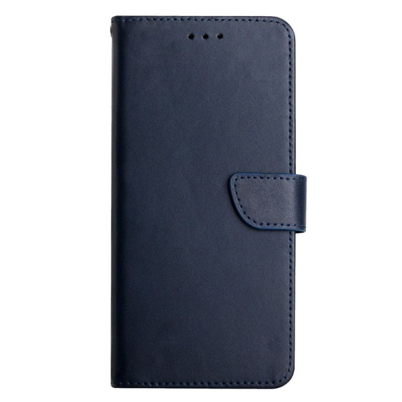 Capa Folio Para Oppo Find X5 Lite Couro Napa Genuíno