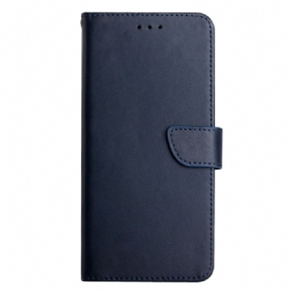 Capa Folio Para Oppo Find X5 Lite Couro Napa Genuíno