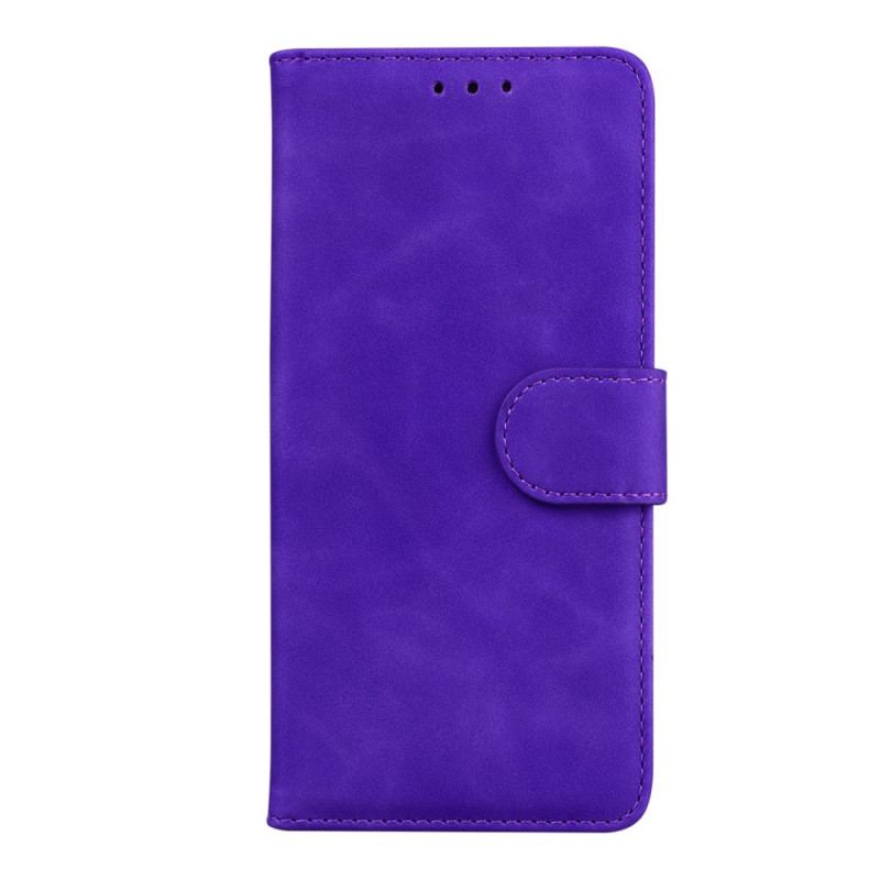 Capa Folio Para Oppo Find X5 Lite Efeito Couro Monocromático