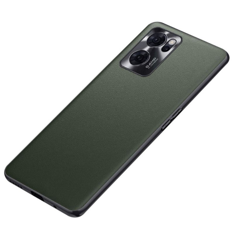 Capa Para Oppo Find X5 Lite Couro Sintético Fukela