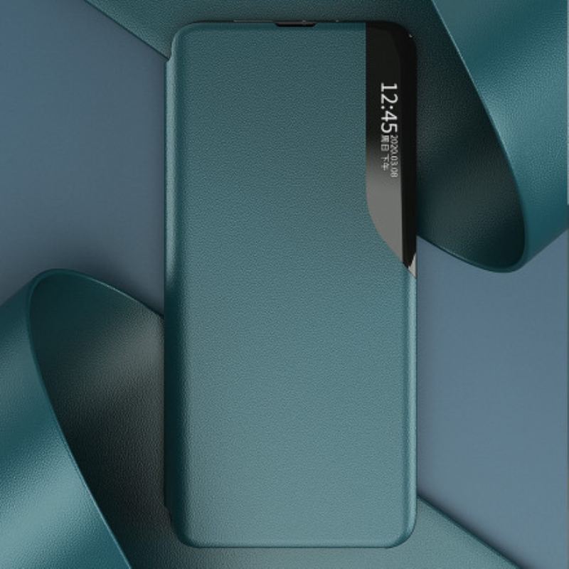 Capa De Celular Para Xiaomi Redmi Note 10 / 10S Efeito Couro