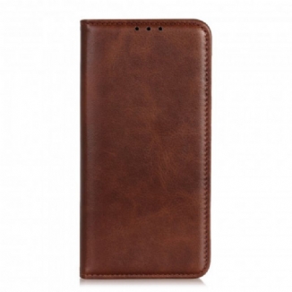 Capa De Celular Para Xiaomi Redmi Note 10 / 10S Flip Couro Rachado