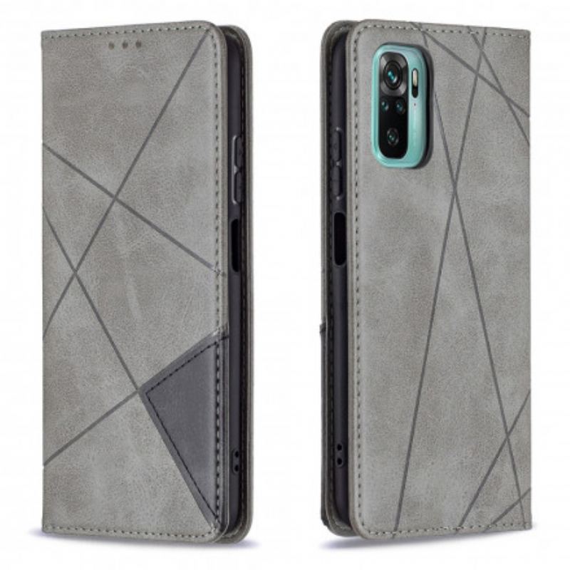 Capa De Celular Para Xiaomi Redmi Note 10 / 10S Flip Estilo Do Artista