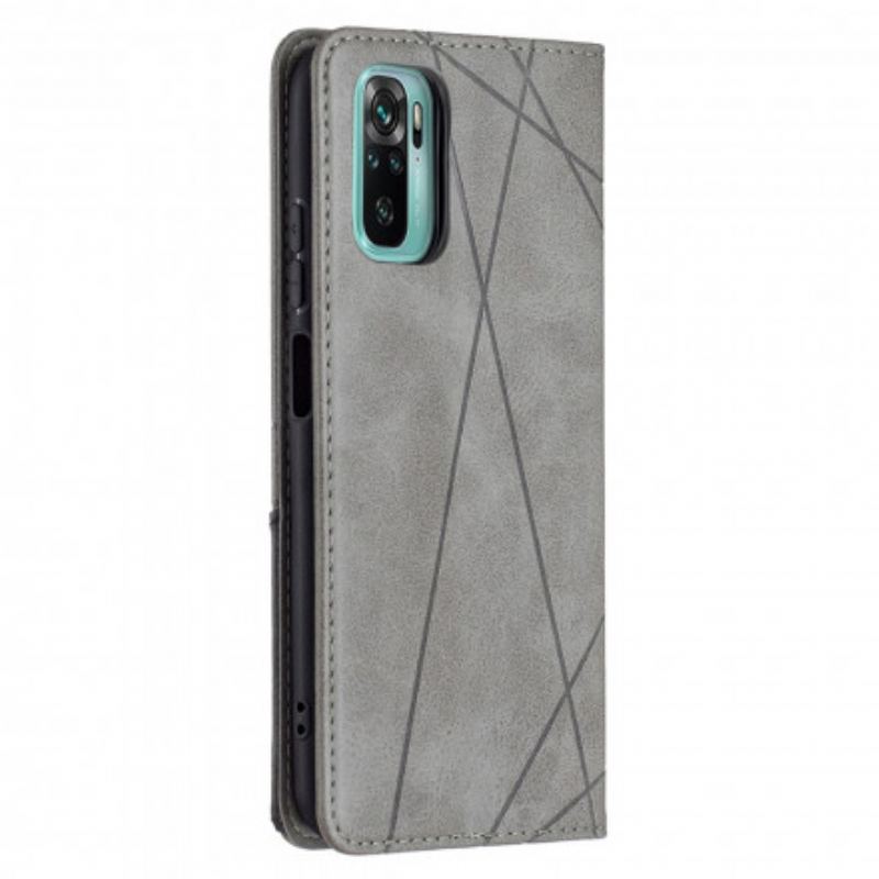 Capa De Celular Para Xiaomi Redmi Note 10 / 10S Flip Estilo Do Artista