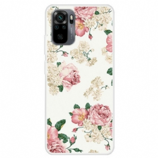 Capa De Celular Para Xiaomi Redmi Note 10 / 10S Flores Da Liberdade