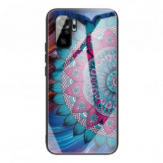 Capa De Celular Para Xiaomi Redmi Note 10 / 10S Mandala Vidro Temperado