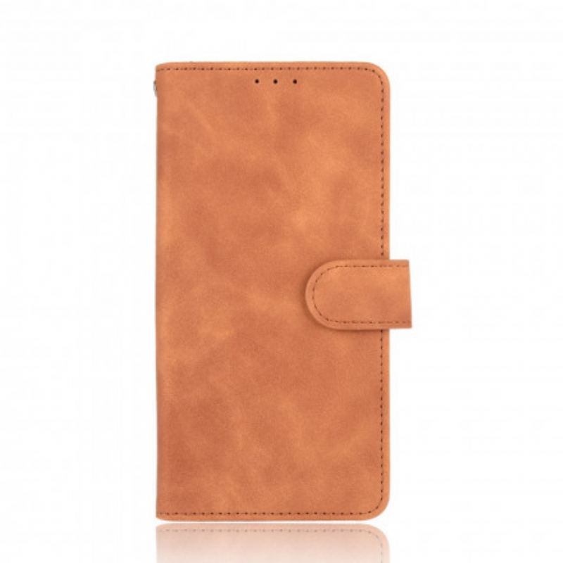 Capa Em Pele Para Xiaomi Redmi Note 10 / 10S Toque De Pele