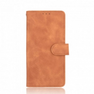 Capa Em Pele Para Xiaomi Redmi Note 10 / 10S Toque De Pele