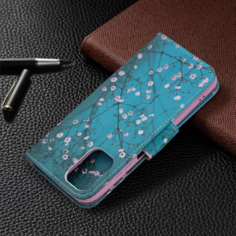 Capa Flip Para Xiaomi Redmi Note 10 / 10S Árvore Florida